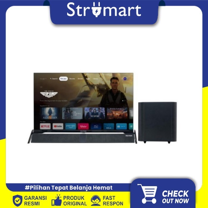 TV LED 32" Polytron PLD-32BG9058/5058 + Subwoofer